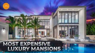 3 HOUR TOUR OF THE MOST EXPENSIVE MANSIONS AND LUXURY HOMES IN AMERICA