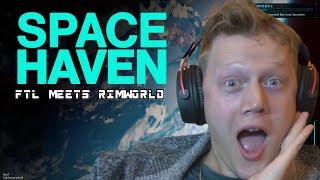 The Future Of Space Colony Sim Management - Let's Play Space Haven Episode #1