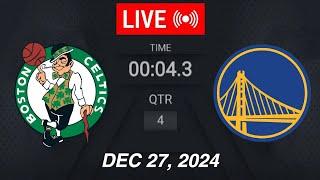 NBA LIVE! Golden State Warriors vs Boston Celtics | December 27, 2024 | 2024 NBA Season Live (2K)