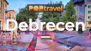 DEBRECEN, Hungary  - Evening Tour - 4K 60fps