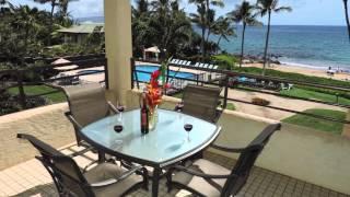 A Plus Resorts presents oceanview Maui vacation rental #302 at Polo Beach Club in Wailea Makena