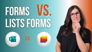 DON'T Use Microsoft Lists FORMS Until You WATCH This