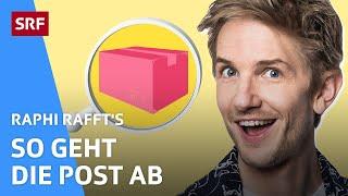 Wie kommen Pakete von der Post zu dir? | Raphi rafft's | SRF Kids – Kindervideos