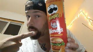 Wendy's Spicy Chicken by Pringles Food / Drink Review