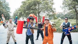 Nerf Guns War : S.W.A.T Men Of TTNerf Team Attack Mysterious Evil Squad Boss XX Criminal 2