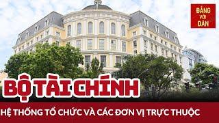 Cơ cấu tổ chức của Bộ Tài chính