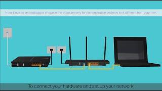 What should I do if I cannot access the internet? - Using a DSL modem and a TP-Link router