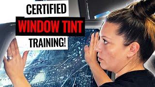 Certified Window Tint Training!