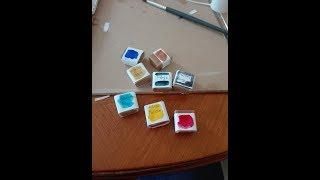 Pigment Unboxing + Making Watercolour Paint
