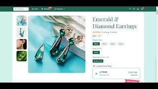 Shopify Jewelry Stores Product Page Template by Veda Builder