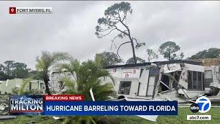 Tornadoes spawned by Hurricane Milton rip through Florida