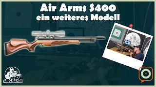 Air Arms S400 in braun - Ein beidhändiges Luftgewehr