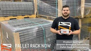 Simpson Strongbolt Two Pallet Rack Anchor - Pallet Rack Now