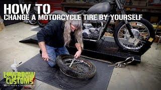 How To Change a Motorcycle Tire By Yourself