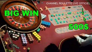 WATCH BIG WIN 500$ IN TABLE IN ROULETTE FANTASTIC IN NIGHT WEDNESDAY 12/03/2025