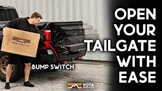 Hands Full? Open Your Tundra TailGate With Ease | 2022+ Tundra Tail Gate Bump Switch Kit