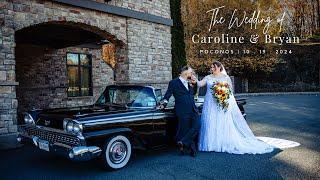 TERRAVIEW WEDDING VIDEO // POCONOS // CAROLINE & BRYAN