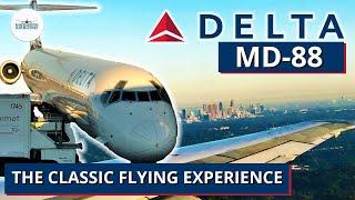 DELTA AIRLINES review: The brilliant MD-88 experience