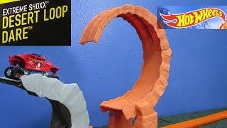 Desert Loop Dare Extreme Shoxx Hot Wheels Track Set Review By Race Grooves
