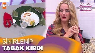 Gamze kayınvalidesine kızıp tabak kırdı! - Mutfak Bahane 12 Aralık 2023