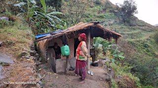 Most Relaxing Nepali Mountain Village Life of Nepal | Daily Activities of Hari Rokaya Village People