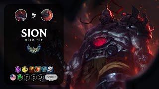 Sion Top vs Aatrox - NA Challenger Patch 13.16