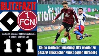 Scholle's Blitzfazit | HSV 1:1 1.FC Nürnberg| 10. Spieltag | Saison 2024/2025 | #142