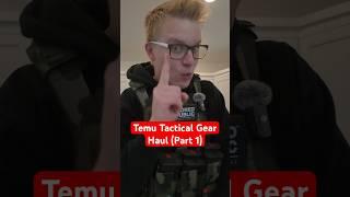 CHEAP Temu TACTICAL Gear Haul? (Part 1) *surprising*