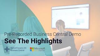 Microsoft Dynamics 365 Business Central Demo | The HBP Group