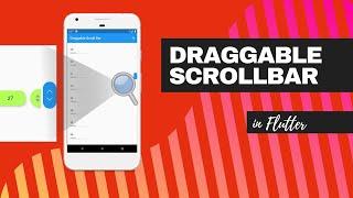 Flutter Scrollbar To Scroll vertical list Quickly Example | Flutter Tutorials | Flutter Packages