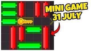 31 July Hamster Kombat Mini Game Today | Mini Game Hamster Kombat Today