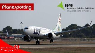 Planespotting 4K | 6 Go-Arounds Palma de Mallorca Runway 06L | 28.07.2024