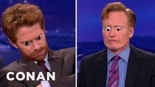 Seth Green Loves To Decorate With Googly Eyes | CONAN on TBS