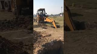 JCB footing excavation work #jcb #excavator #excavation  #marking #footing #foundation #wednesday