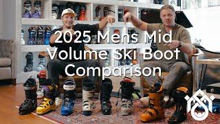 2025 Mens Mid Volume Ski Boot Comparison