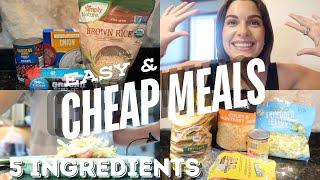 CHEAP MEALS YOU NEED TO TRY TO SAVE MONEY! EASY MEALS TO MAKE AT HOME | THE SIMPLIFIED SAVER