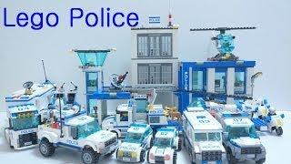 Lego Police Car Toys 2014 : 60041 - 60049 (All)   Time Lapse Build