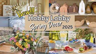 Hobby Lobby Spring Shop 2025 | Decor Shop with Me