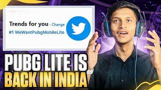 PUBG MOBILE LITE INDIA TRENDING ON #1  THE PUBG MOBILE LITE INDIA TREND COMEBACK NOW  MONSTER NK YT