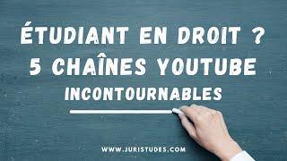 Étudiant en Droit ? 5 Chaînes YouTube pour Approfondir vos Connaissances en Droit