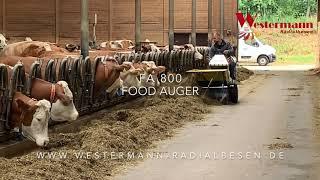 Optimal feed preparation with the Westermann FA800 auger and the Westermann CM2 Pro.