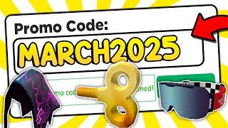 *6 NEW CODES* ALL MARCH 2025 Roblox Promo Codes For ROBUX and FREE Items
