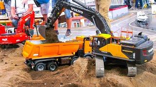 Fantastic RC Construction Site RC Excavators Dump Trucks Wheel Loader Dozer Tractors RC Vehicles