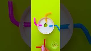 Let’s Make a ️ Moving Spider From  Straws! 