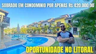 Imóvel a venda em condomínio no litoral de Sp em Caraguatatuba! Casa na praia a venda! #casa #imovel