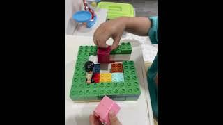 玩積木九宮格｜搶救人質大作戰 #積木 #幼兒教學 #幼兒桌遊 #幼兒遊戲影片 #親子互動 #桌遊 #樂高積木