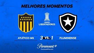 PEÑAROL 3 x 1 BOTAFOGO - CONMEBOL LIBERTADORES 2024 | Paramount Plus Brasil