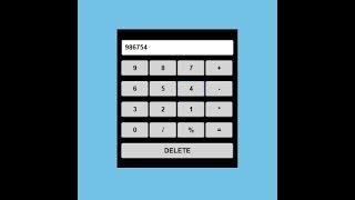 How to make calculator using html and css