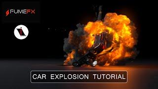 Car Explosion with Fumefx Tutorial