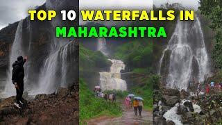 Top 10 Waterfalls in Maharashtra (Monsoon) | Best Waterfalls Near Mumbai & Pune | Famous Waterfalls